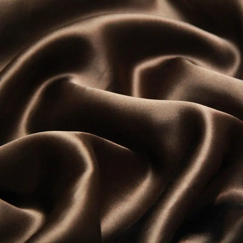 Mulberry Silk Charmeuse Plain Dyed Fabric 100 Percent Silk