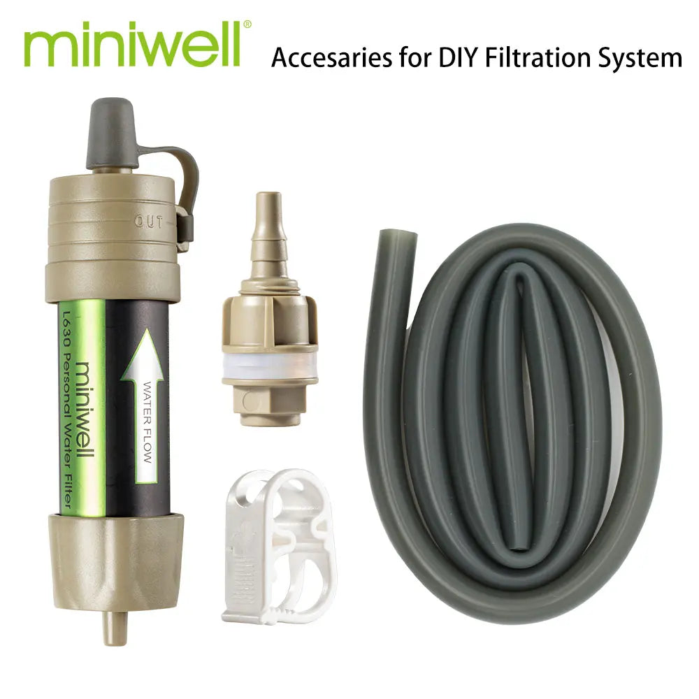 Miniwell L630 Camping Water Filter Straw For Survival