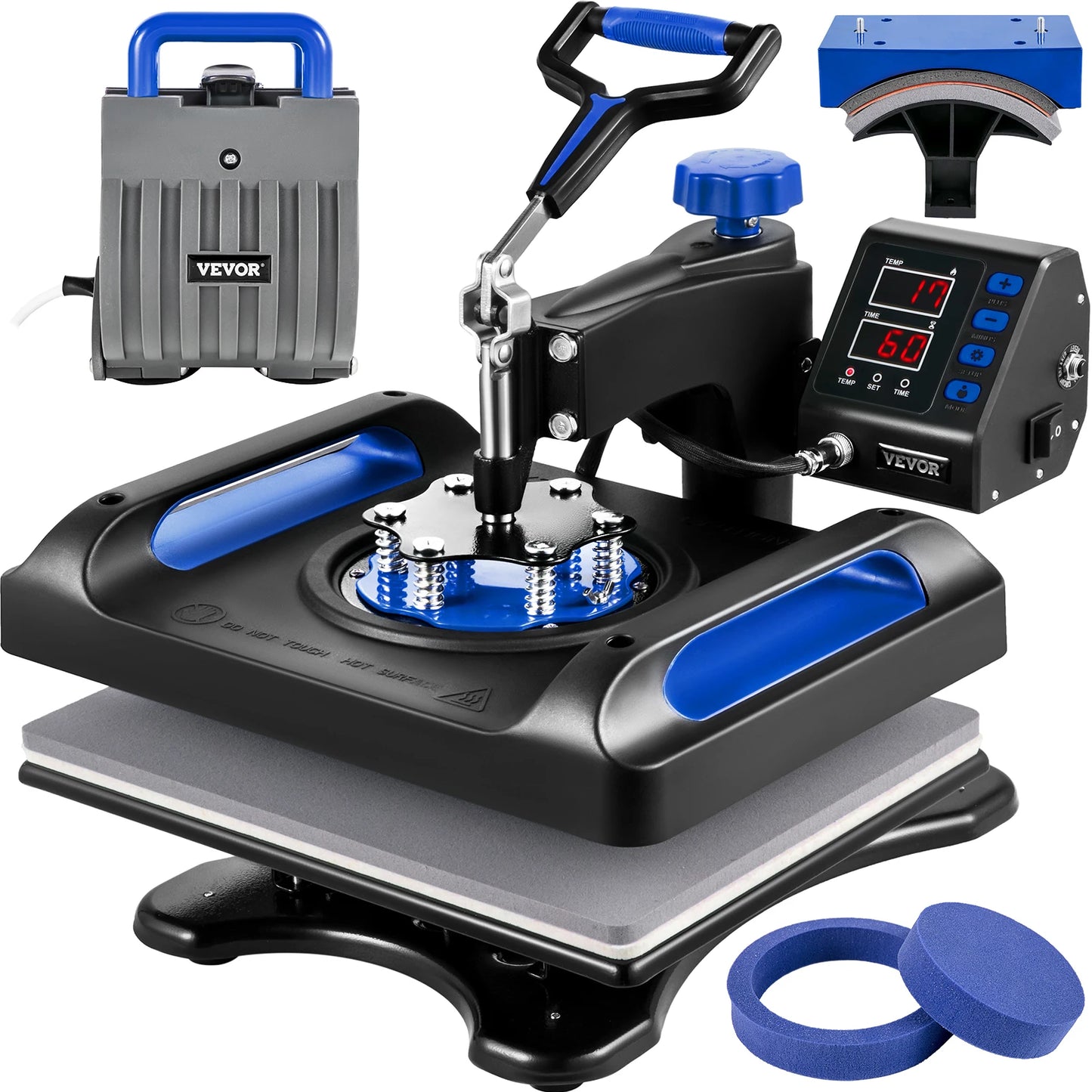 SucceBuy 5 In 1 Multifunctional Heat Press Sublimation
