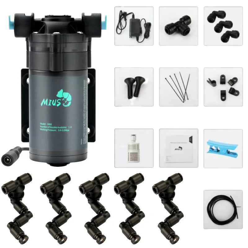 Hign Concerned Reptile Fogger Silent Pump Misting System