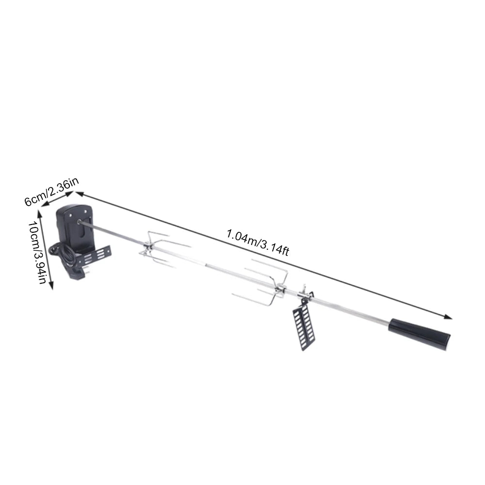 Sichuan Electric Barbecue Grill Rotisserie Kit For Outdoor