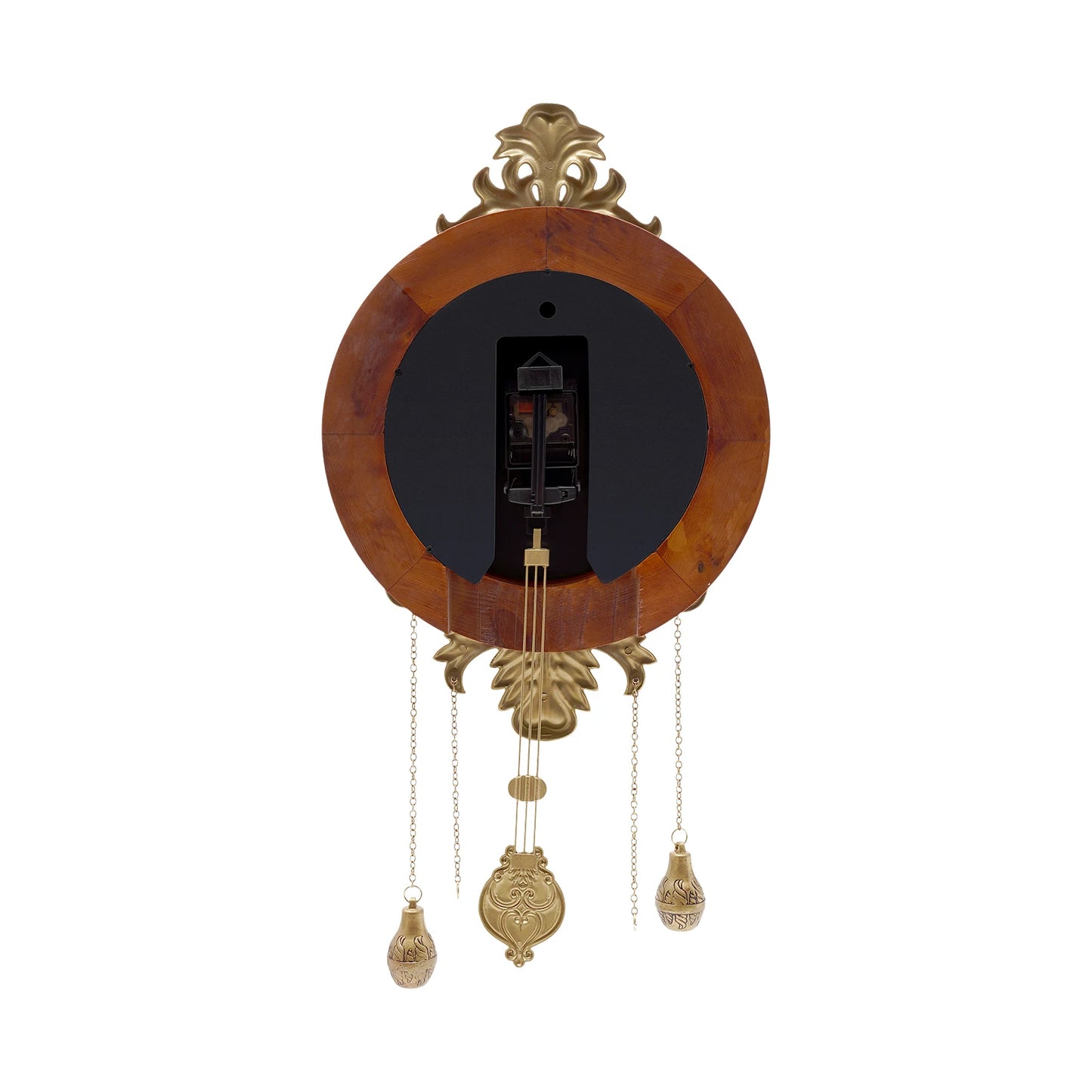 Hign Concerned Retro Silent Wall Clock Pendulum Battery