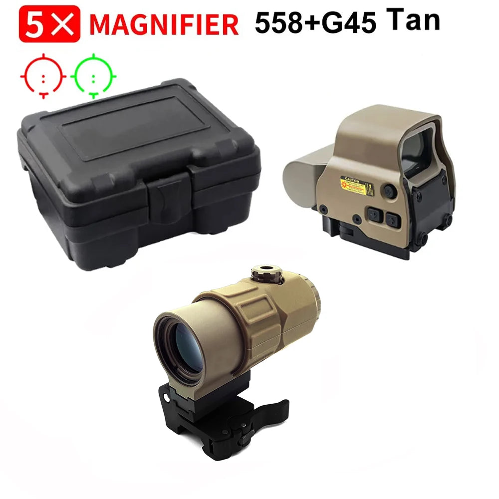 Bestsight 558 Holographic Collimator Sight Quick Detach