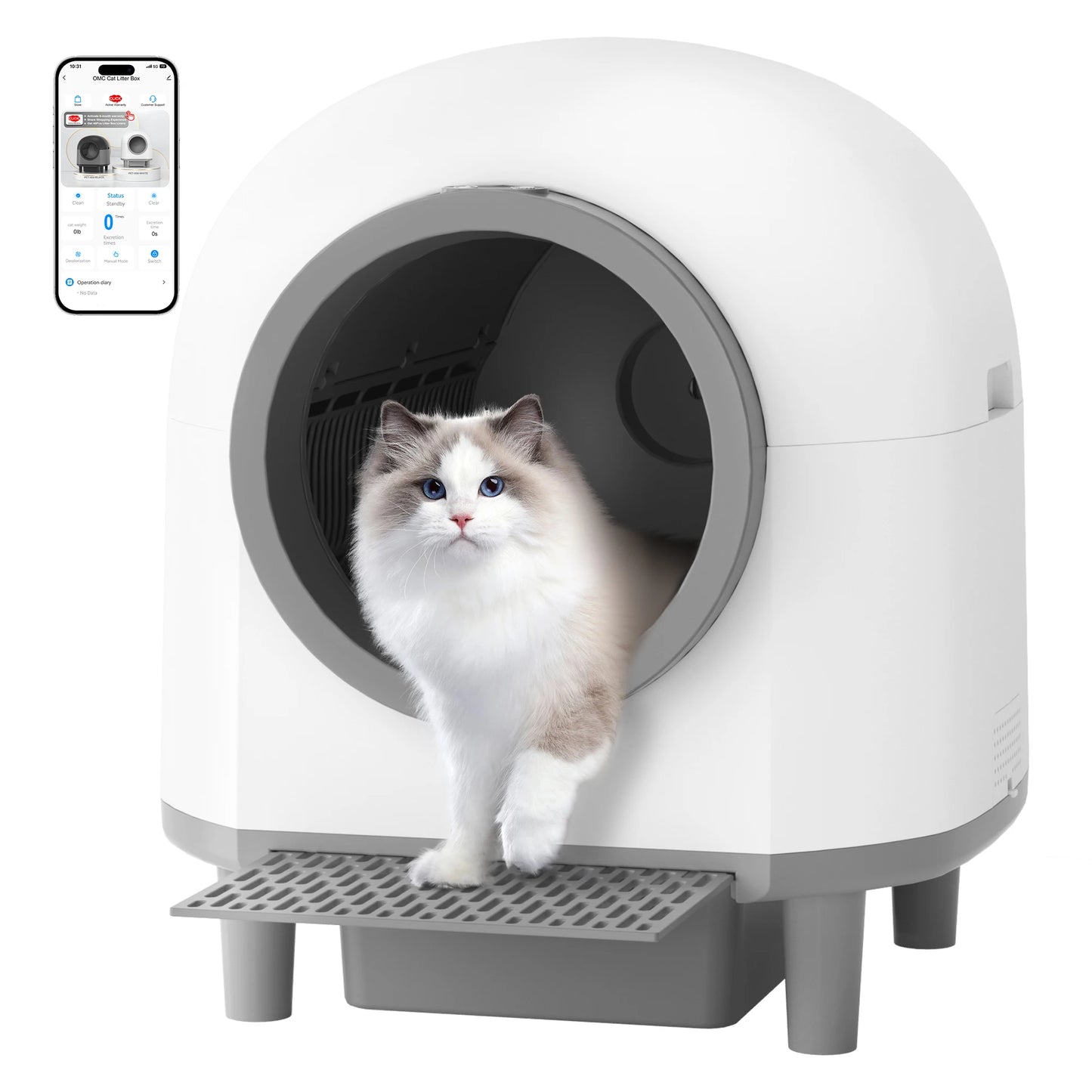 REDSASA OMC M1 Self Cleaning Automatic Cat Litter Box