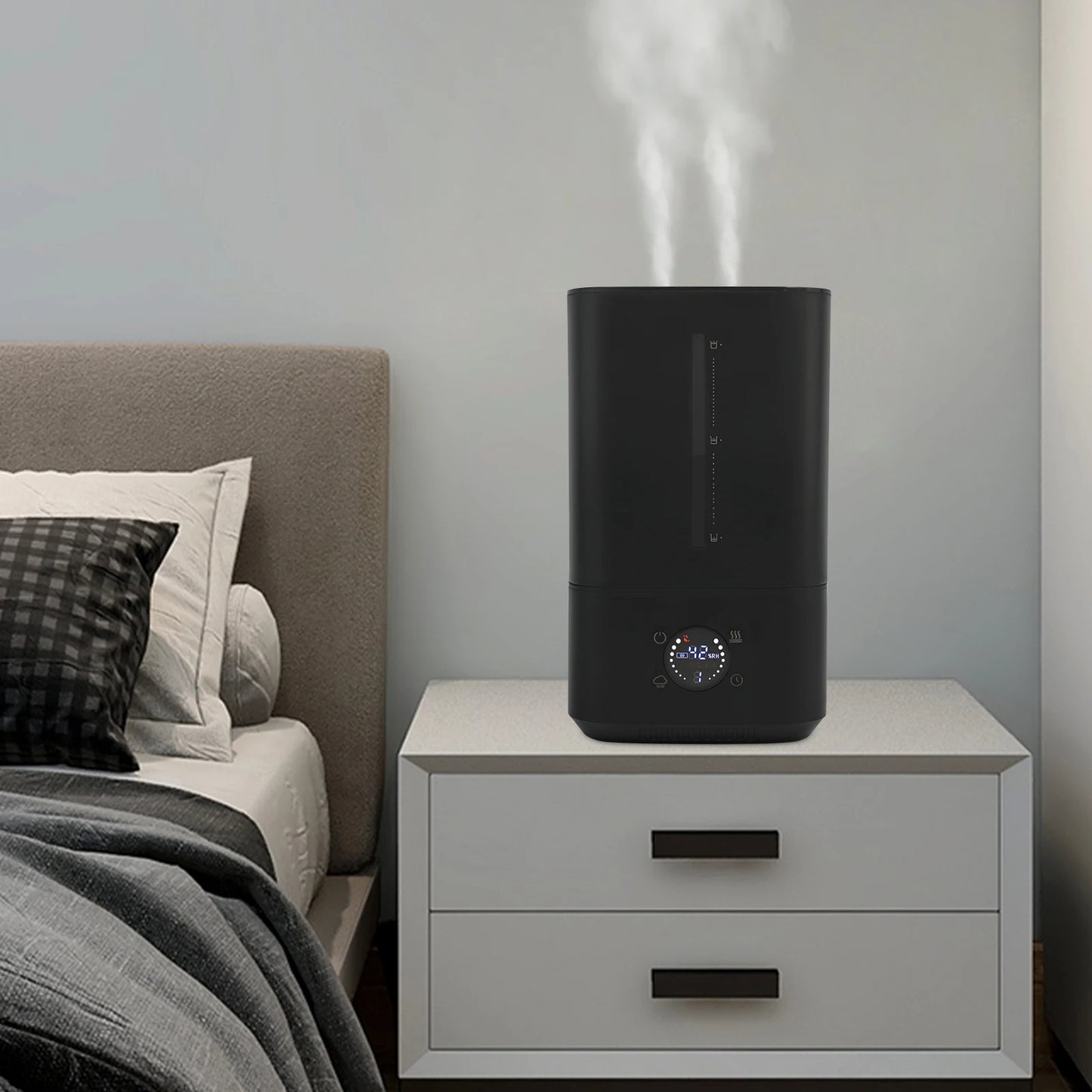 Bymaocar Hot And Cold Mist Humidifier For Home Use