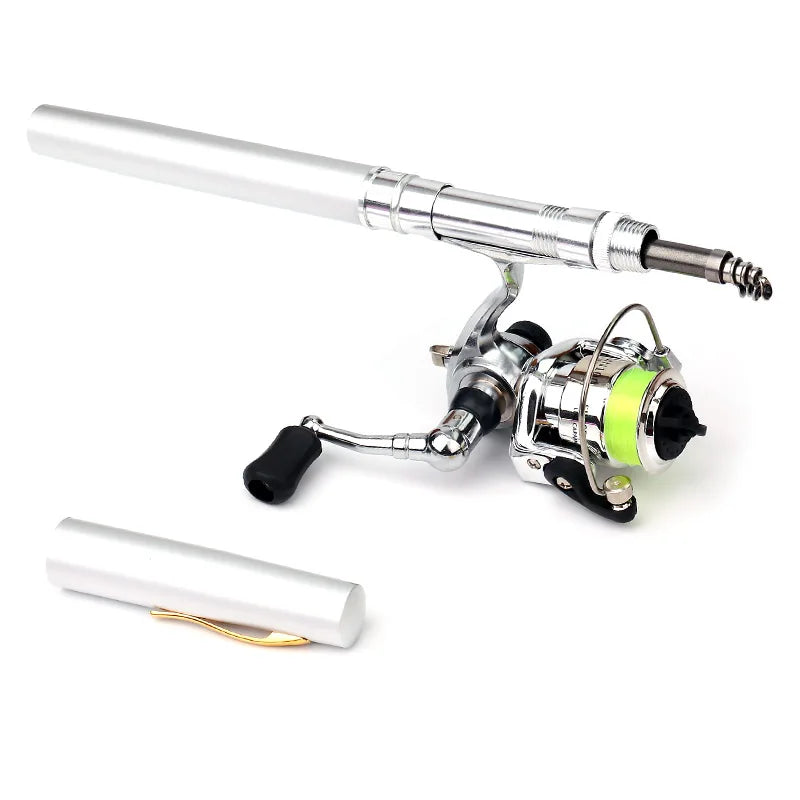 Tomshoo Pocket Collapsible Fishing Rod Reel Combo Kit