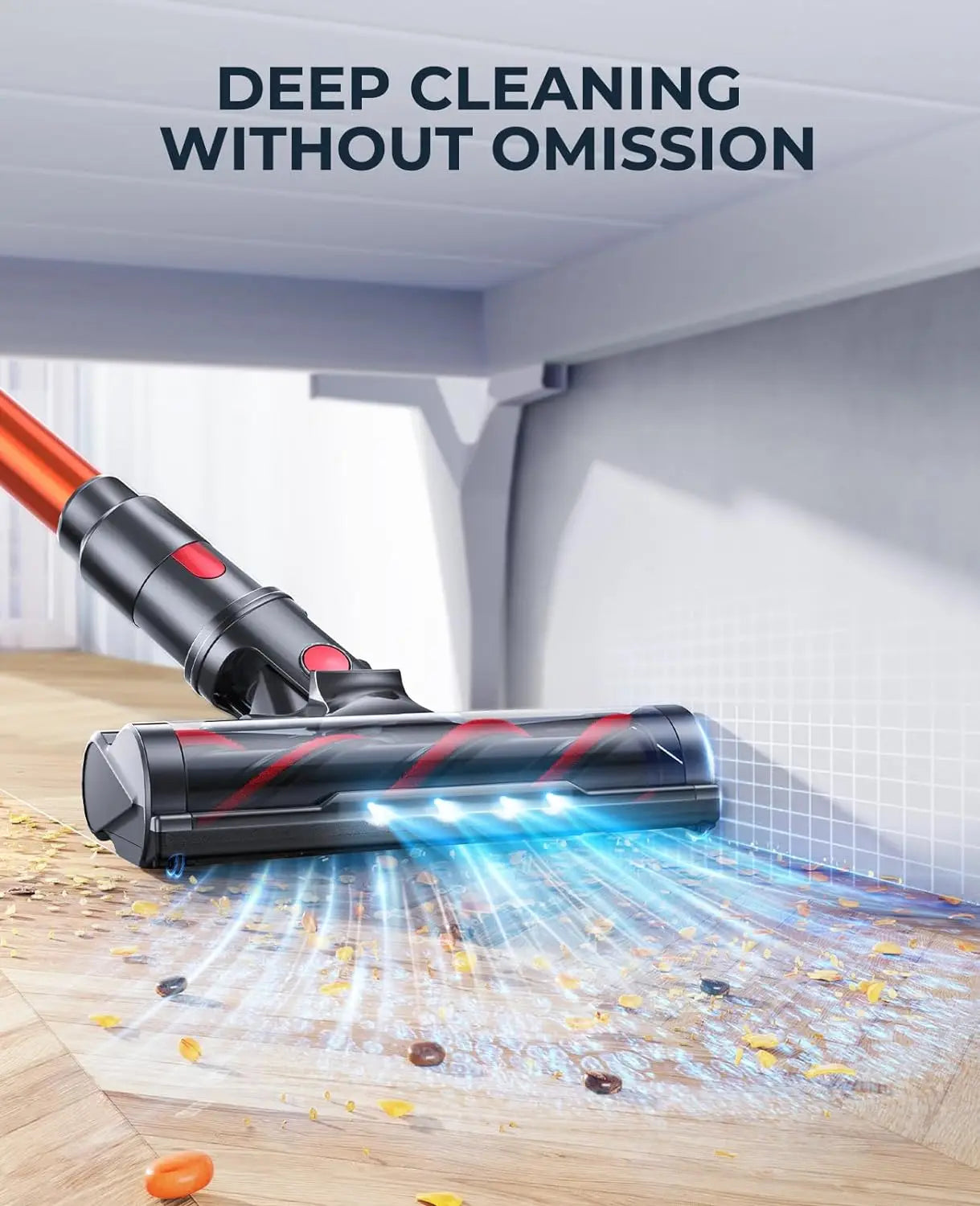 Laresar Elite 8 Cordless Vacuum Cleaner with Touch Screen