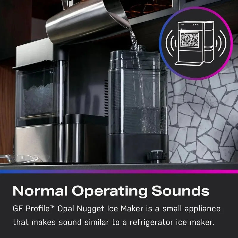 GE Opal 2.0 Countertop Nugget Ice Maker with WiFi Connectivity