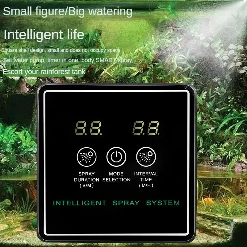 Intelligent Automatic Reptile Fogger with Touch Screen Control