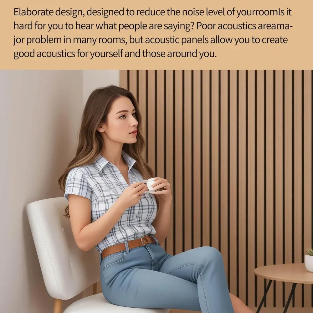 DUTRIEUX Acoustic Wood Slat Wall Panels 3D Fluted