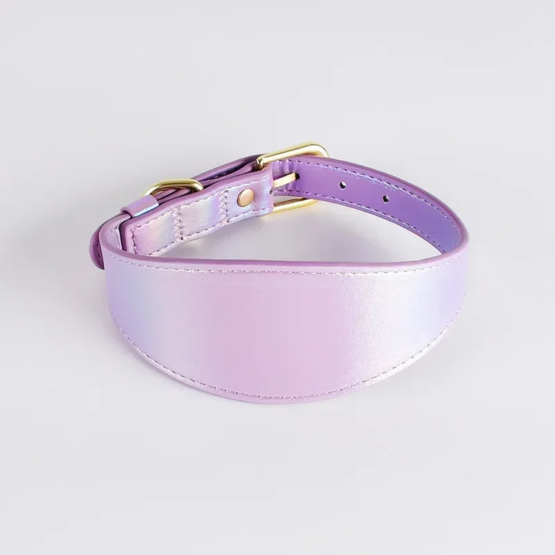 Guangdong Reflective Leather Dog Collar Light Reflecting