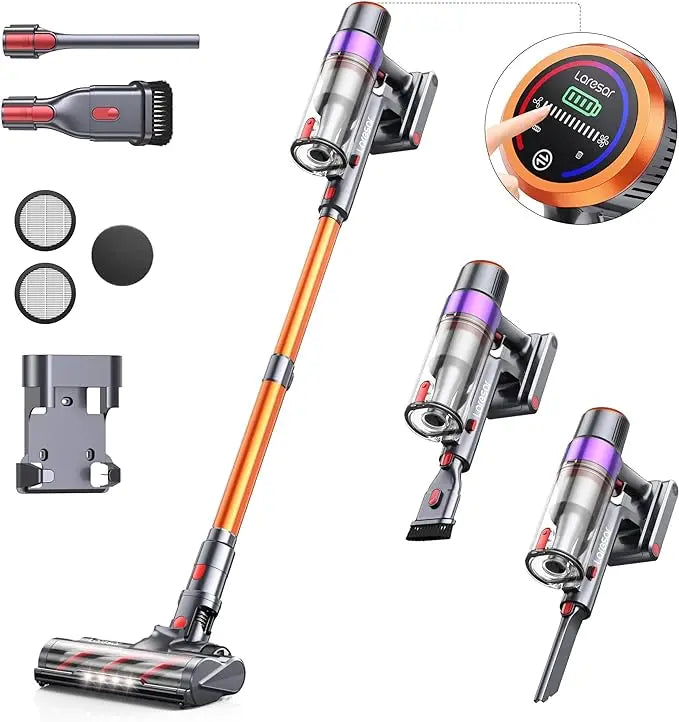 Laresar Elite 8 Cordless Vacuum Cleaner with Touch Screen