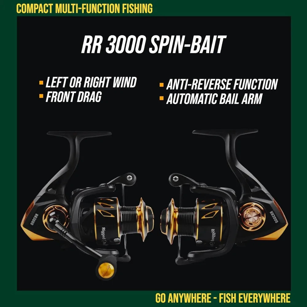 Travel Fishing Rod and Reel Collection by NoEnName