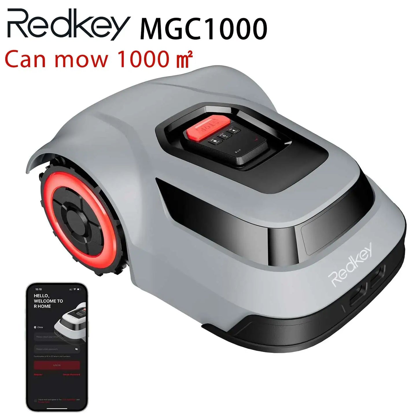 Redkey C TOF MGC500 Robot Lawn Mower Smart App Control