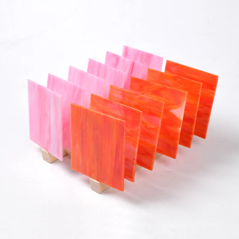 Zeuph Stained Glass Pieces for DIY Crafts