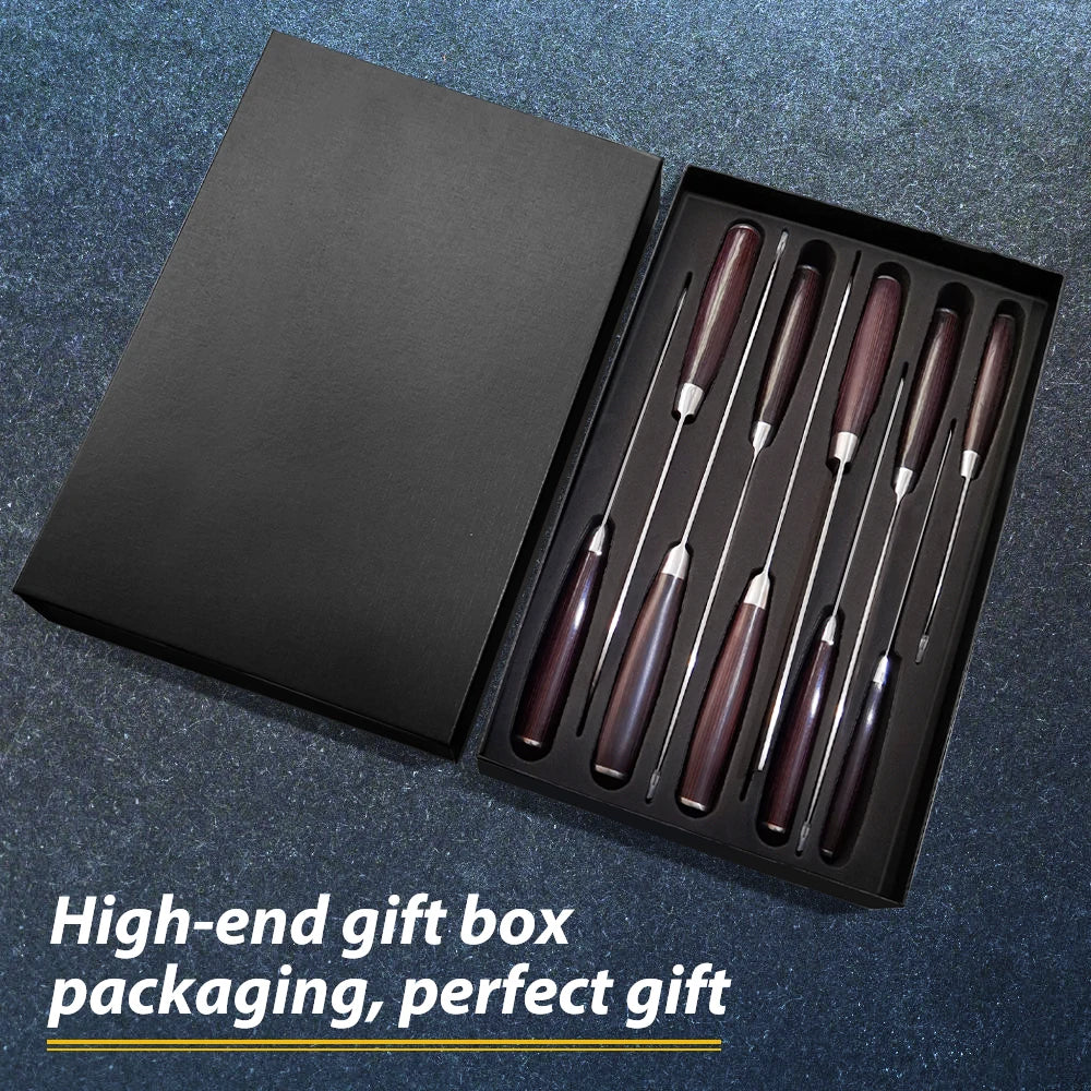 Japanese Kitchen Knives Set High Carbon Damascus Steel 8/10pcs
