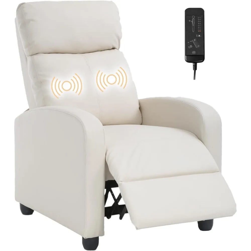 TANGXU Recliner Chair – Breathable Padded Faux Leather