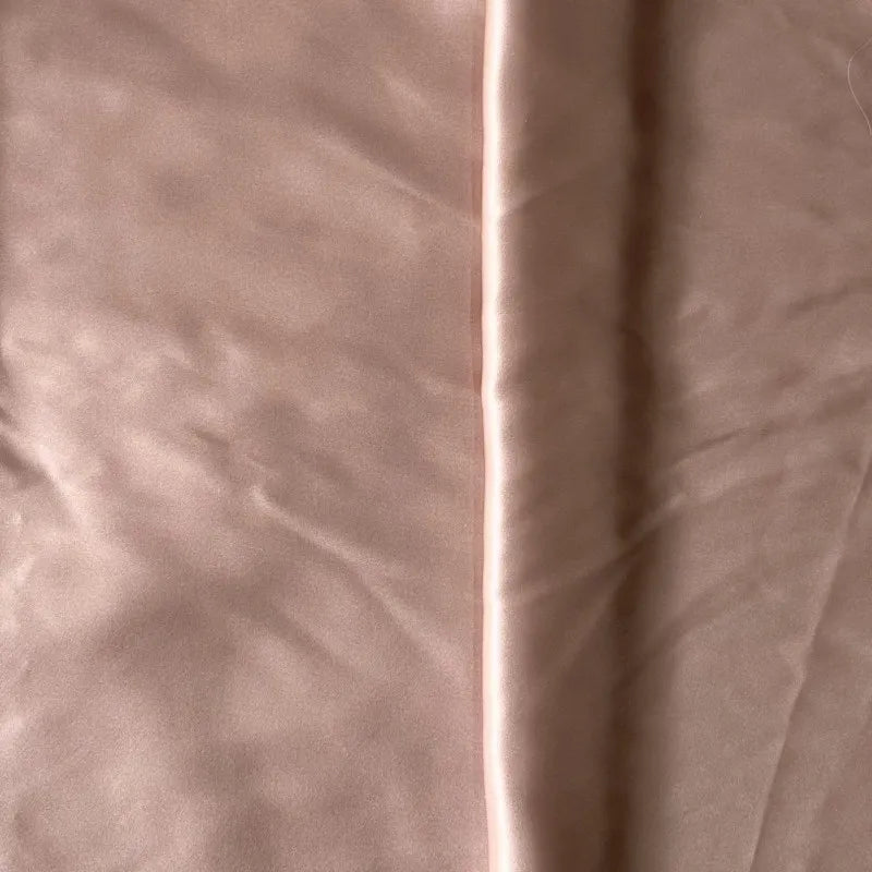 Mulberry Silk Charmeuse Plain Dyed Fabric 100 Percent Silk