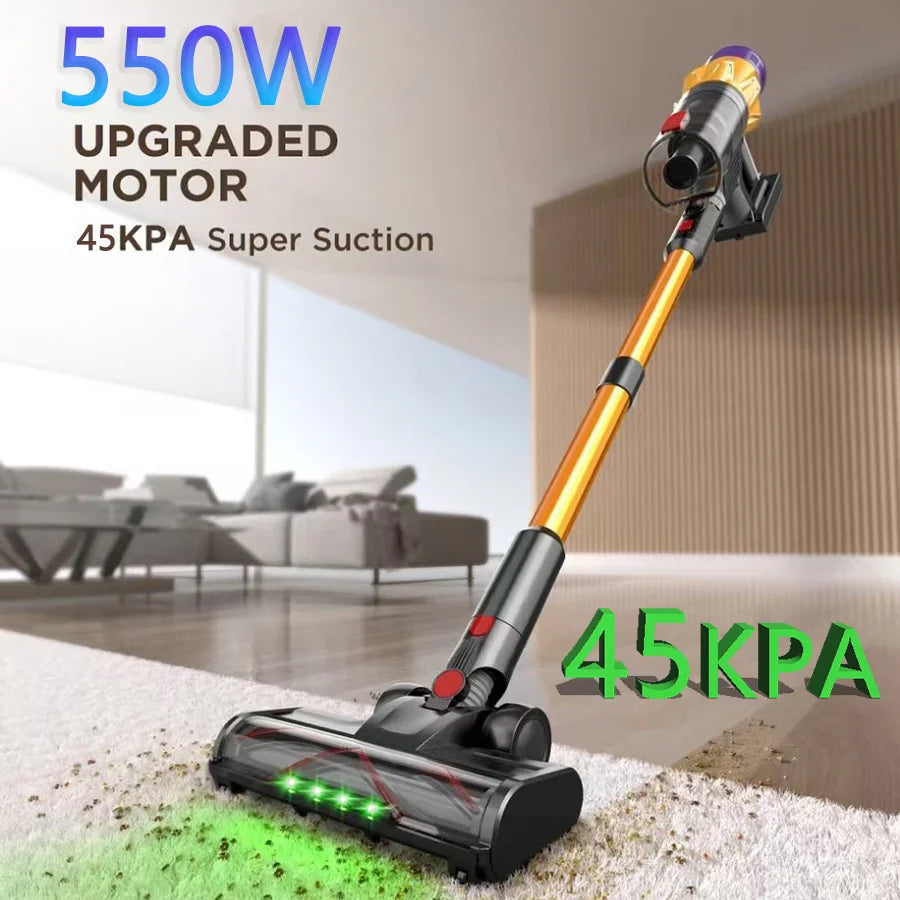Blossom Wireless Vacuum Cleaner Strong Suction HEPA Filter