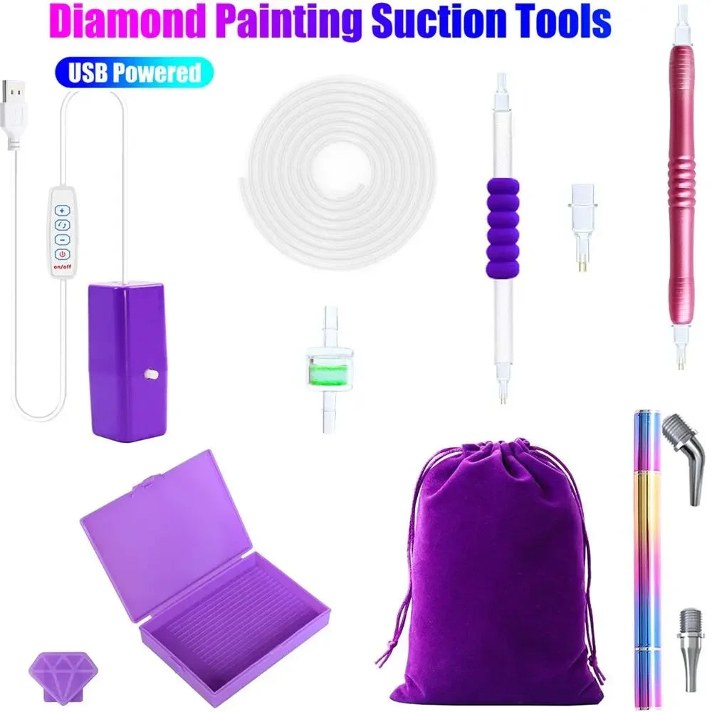 Hign-concerned Chemical Vacuum Diamond Painting Pen Kit