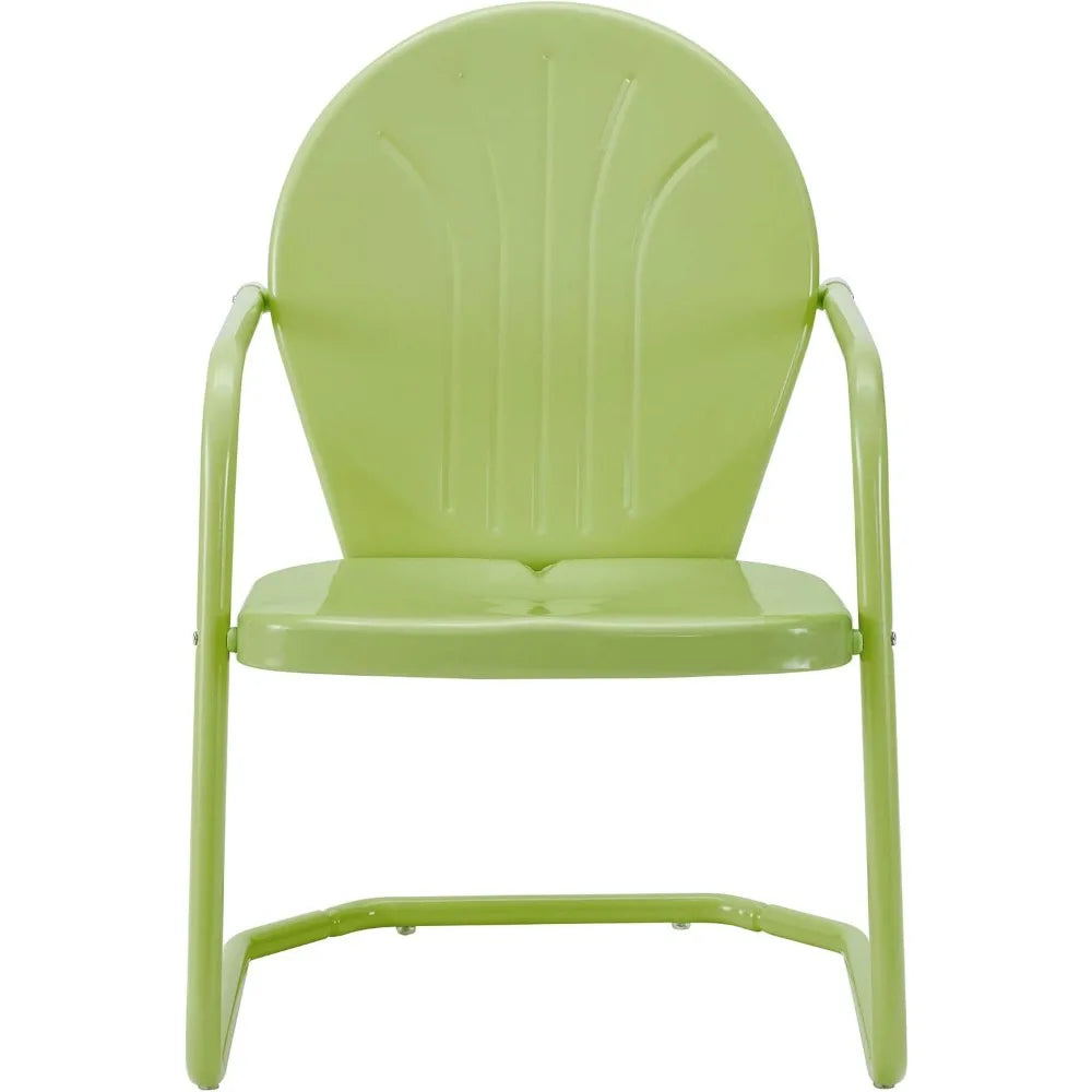 Griffith Retro Metal Bistro Outdoor Chair And Table Set