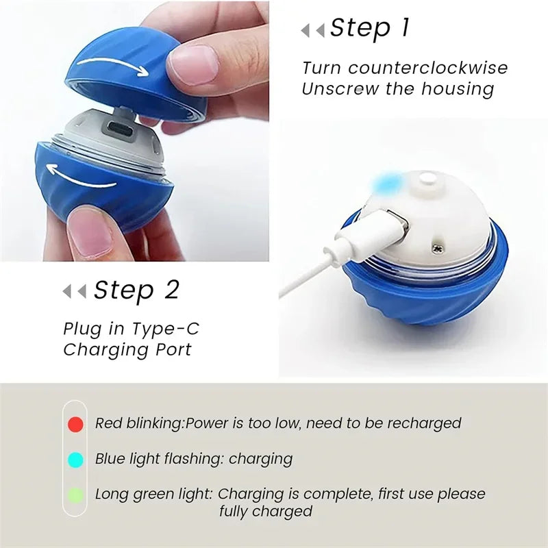 Interactive Smart Dog Toy Ball for Puppies and Kittens