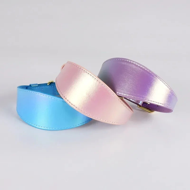 Guangdong Reflective Leather Dog Collar Light Reflecting