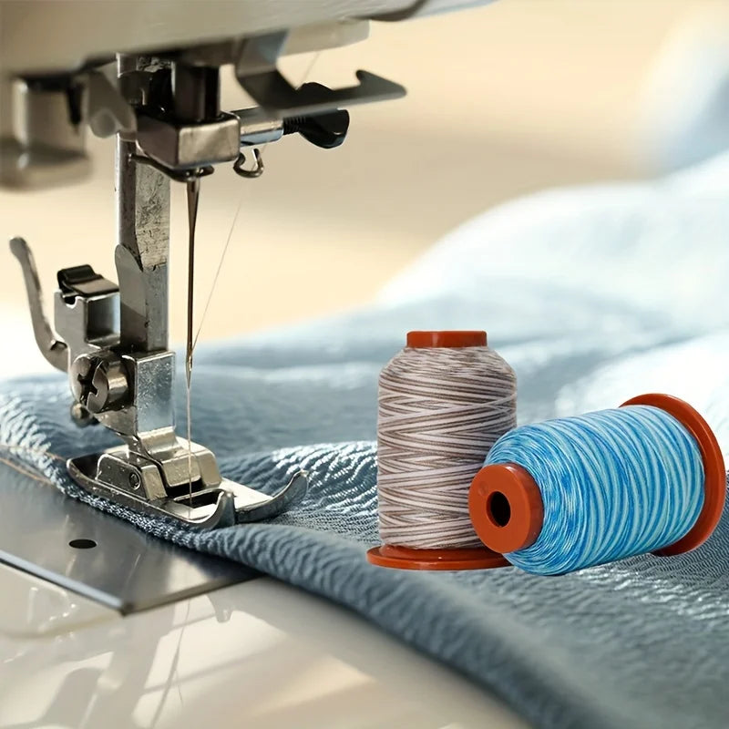 Rainbow Variegated Polyester Sewing Thread 5000Y Multi-Purpose