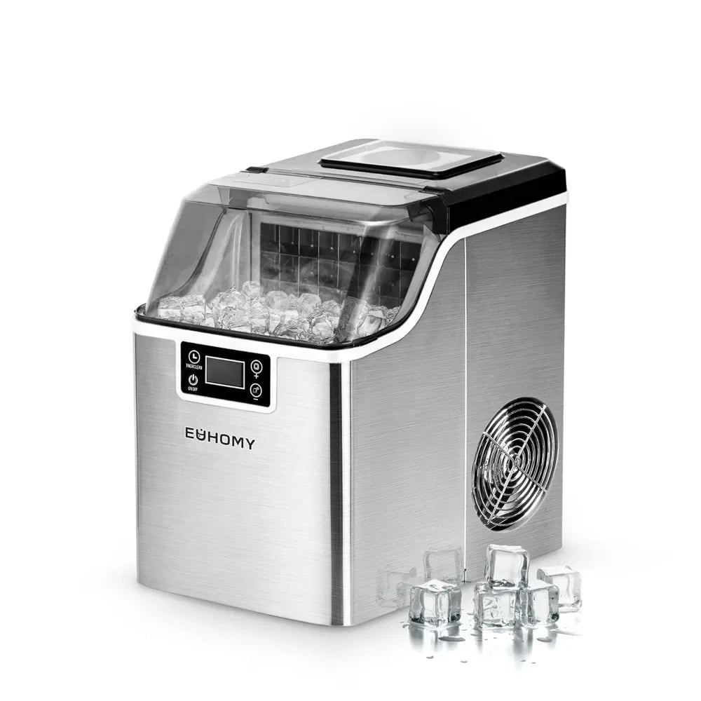 Portable Ice Cube Maker Machine 45Lbs Per Day Perfect for Home