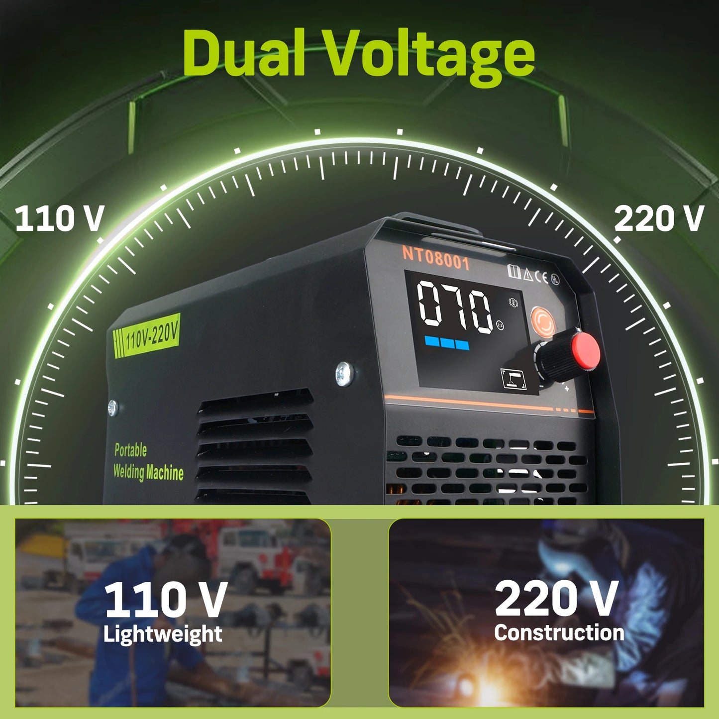 DY-Welder – Dual Voltage Mini Inverter Welder