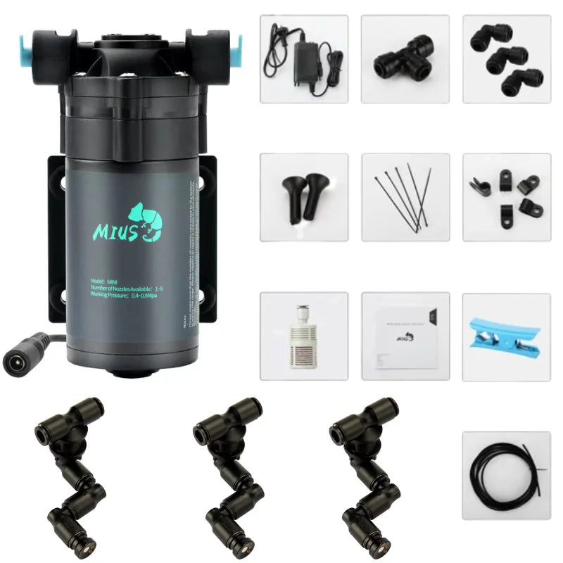 Hign Concerned Reptile Fogger Silent Pump Misting System