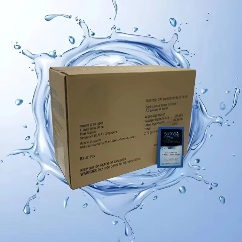 Upgraded Portable Water Purifier Packets for Camping Emergencies