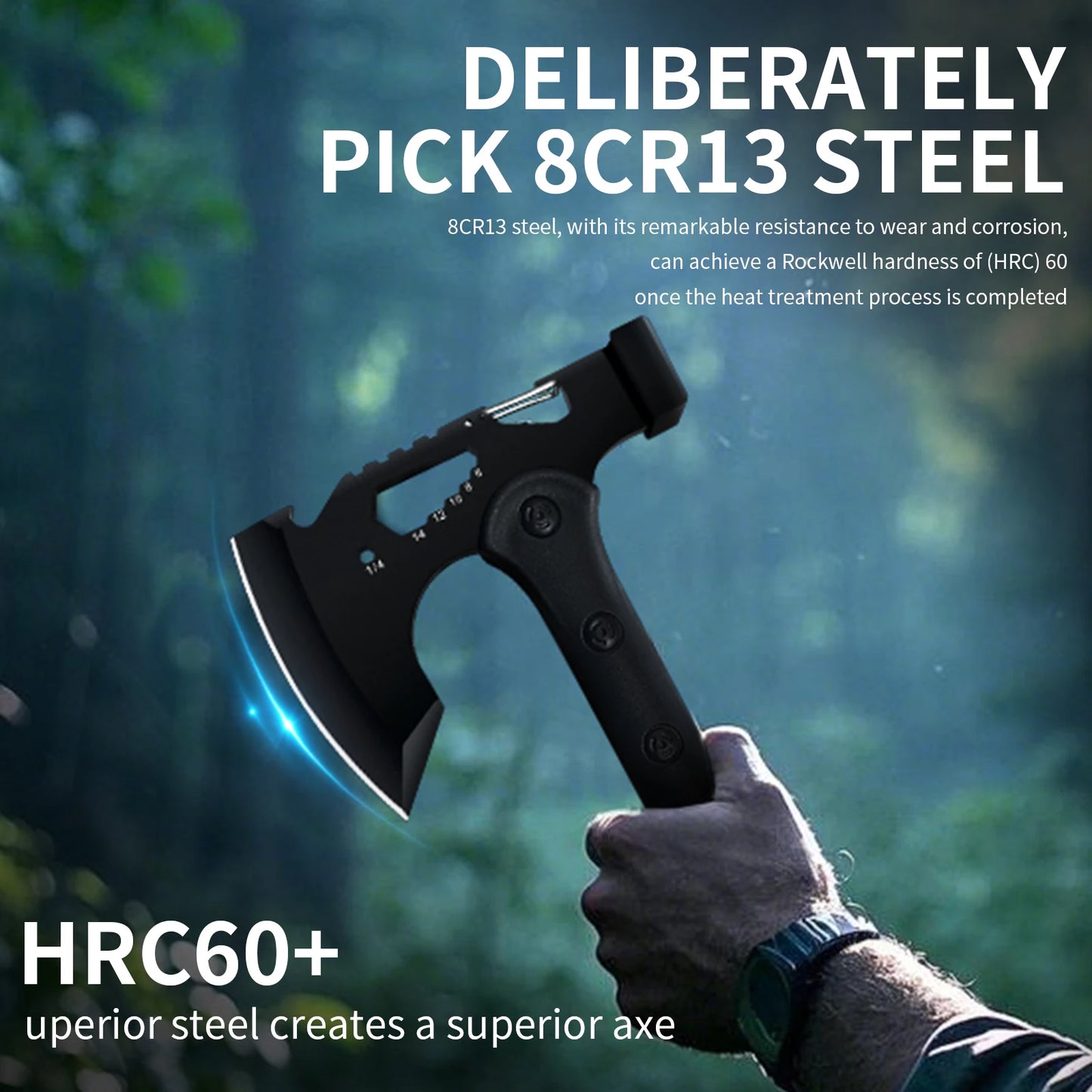 Multifunctional Outdoor Camping Axe Portable Survival Tool
