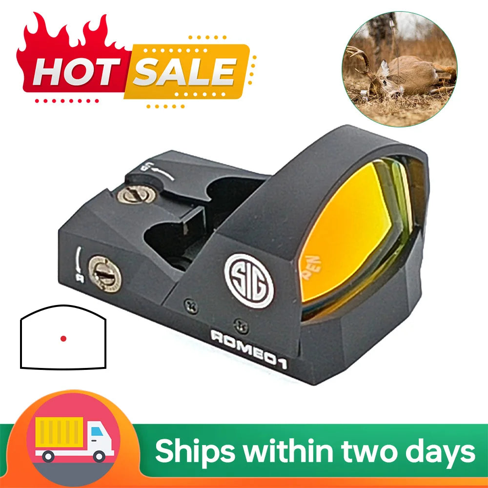 Romeo 1 Red Dot Sight Tactical Aluminum Alloy Airgun Accessory