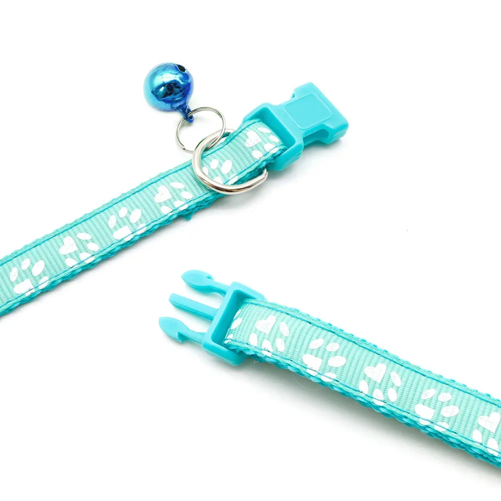 NaHang Nylon Dog Collars With Bell For Cats And Puppies