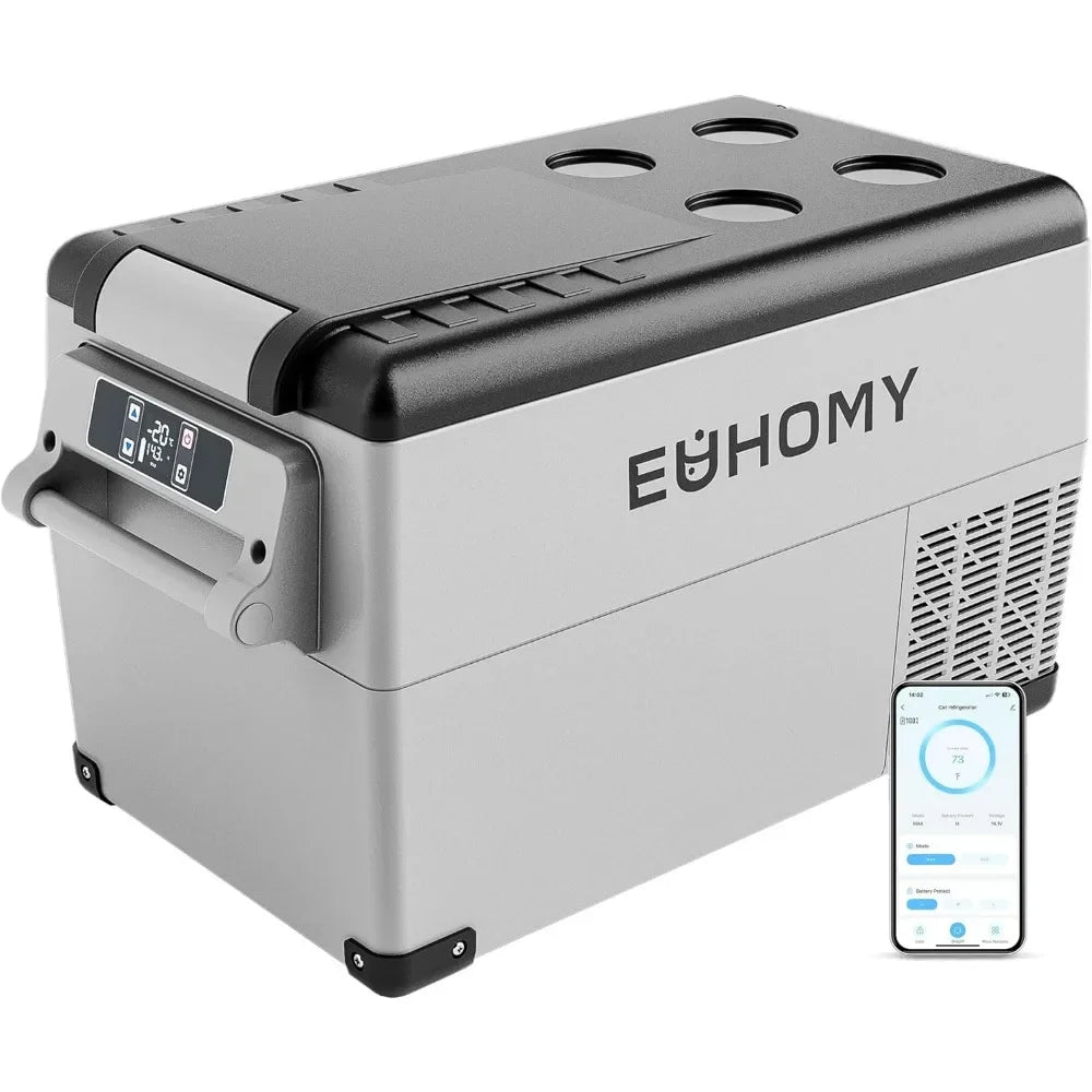 Portable 48QT Car Refrigerator with APP Control for Camping