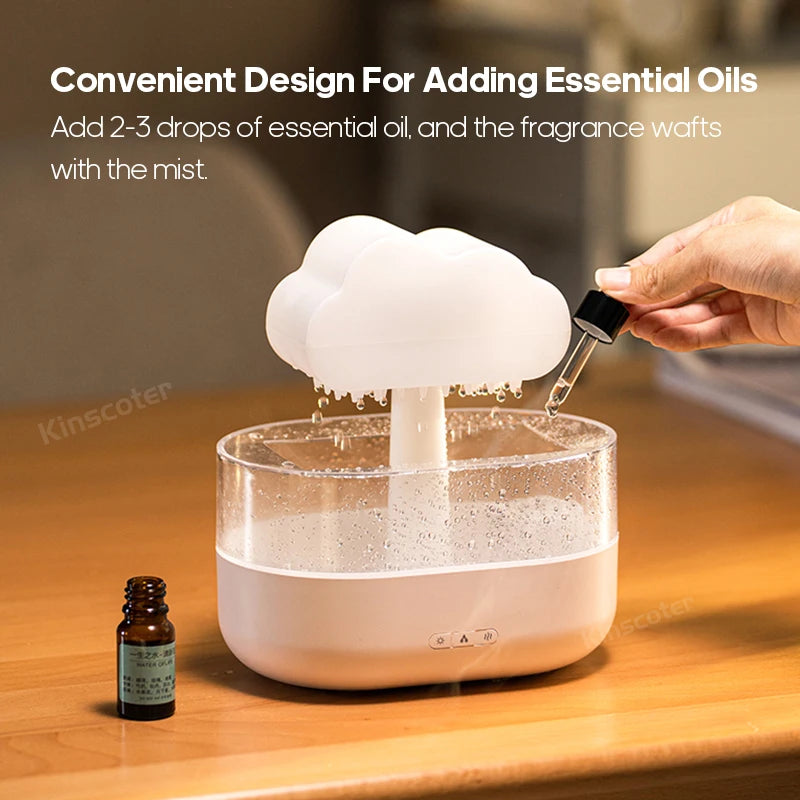 Cloud Air Humidifier Electric Aroma Diffuser with Night Light