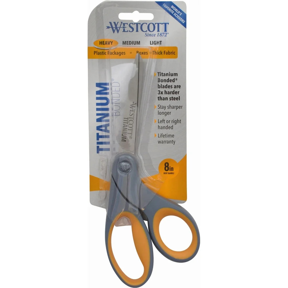 DUTRIEUX Titanium Bonded Scissors Bent Soft Grip Handles