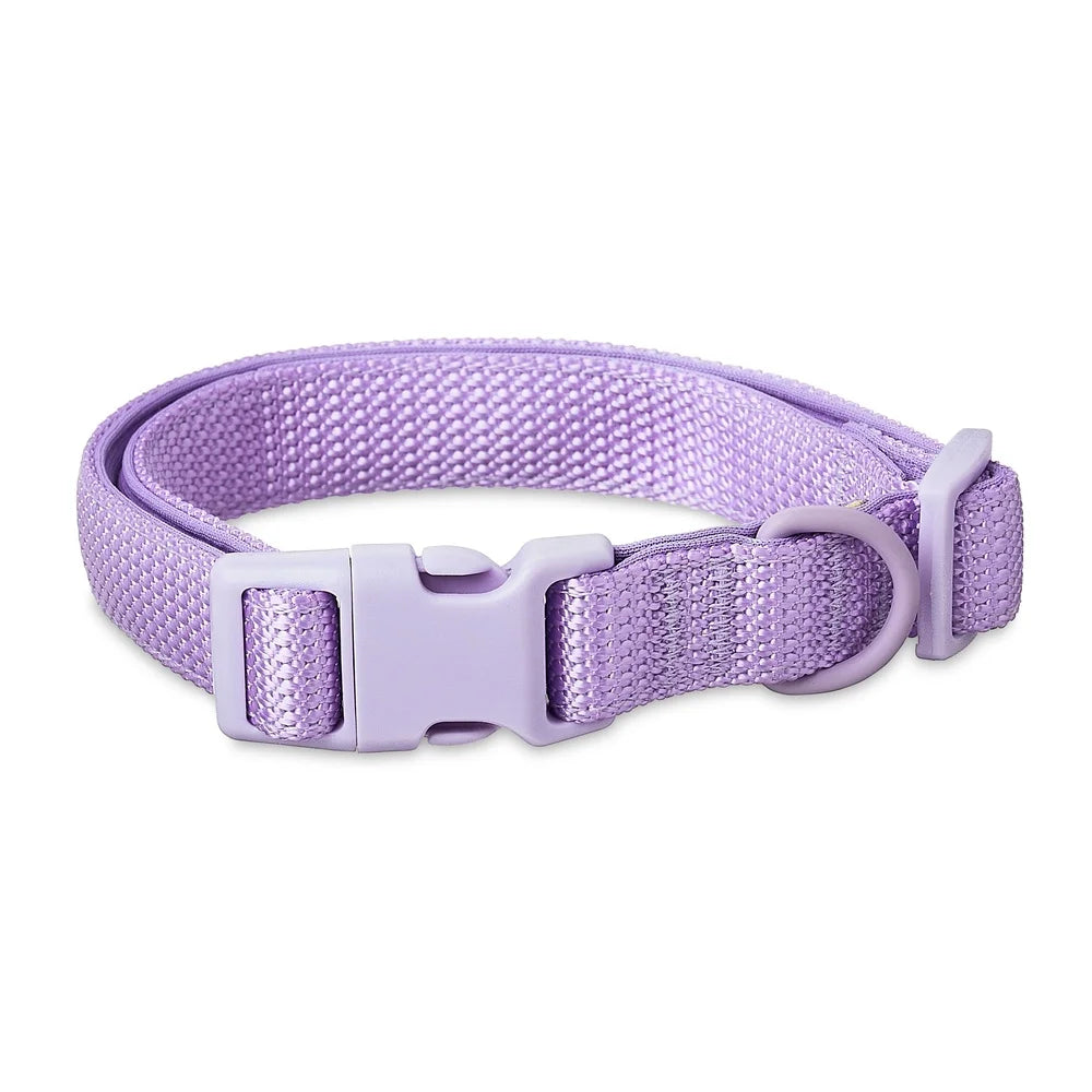 XMSJ Adjustable Neoprene Dog Collar With D Ring Buckle