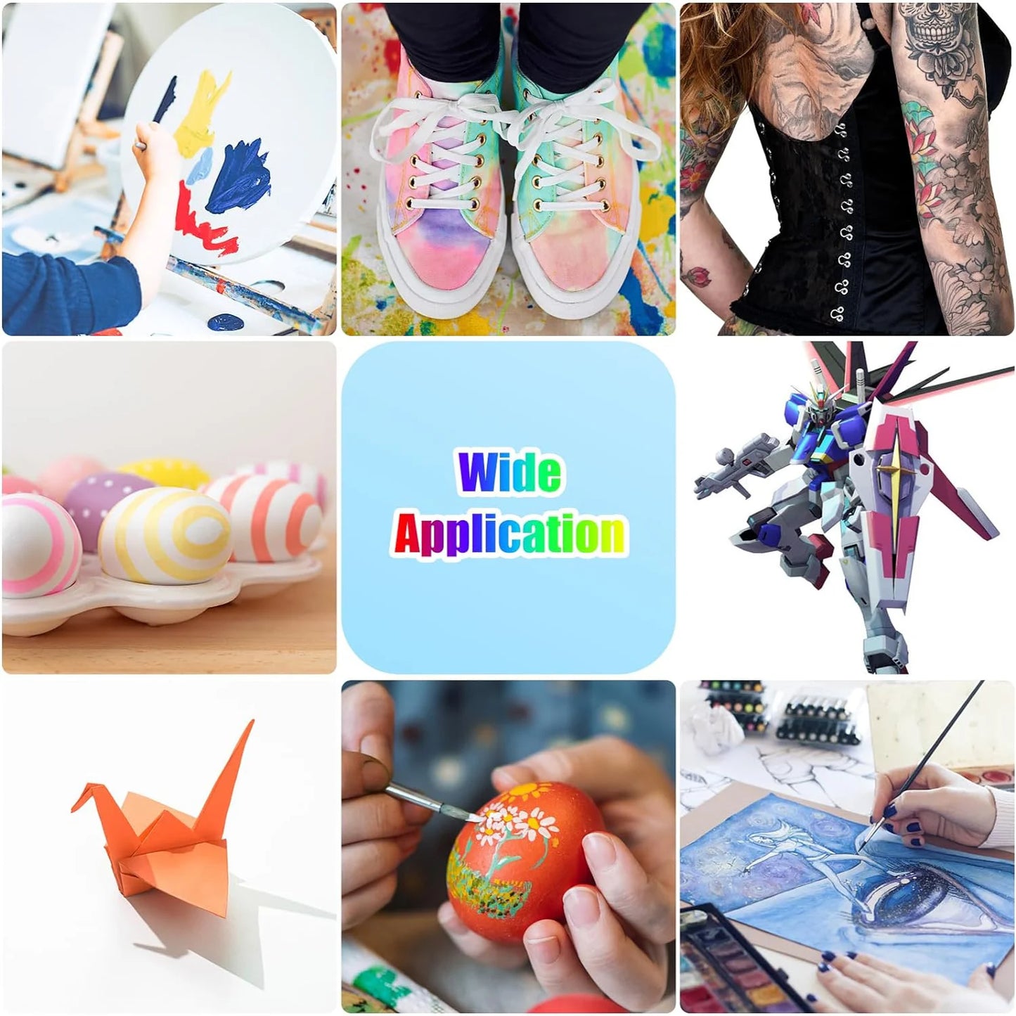 Rhinowisdom Airbrush Paint Kit For Leather And Shoes