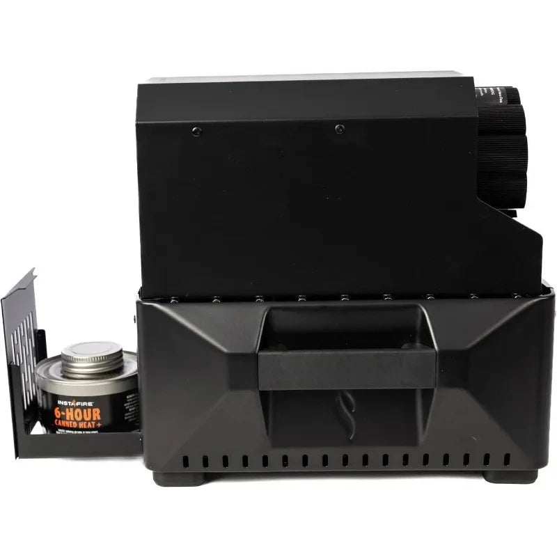 Compact Self-Powered Camping Heater and Stove for Emergencies
