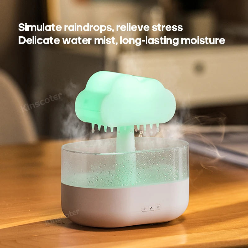 Cloud Air Humidifier Electric Aroma Diffuser with Night Light