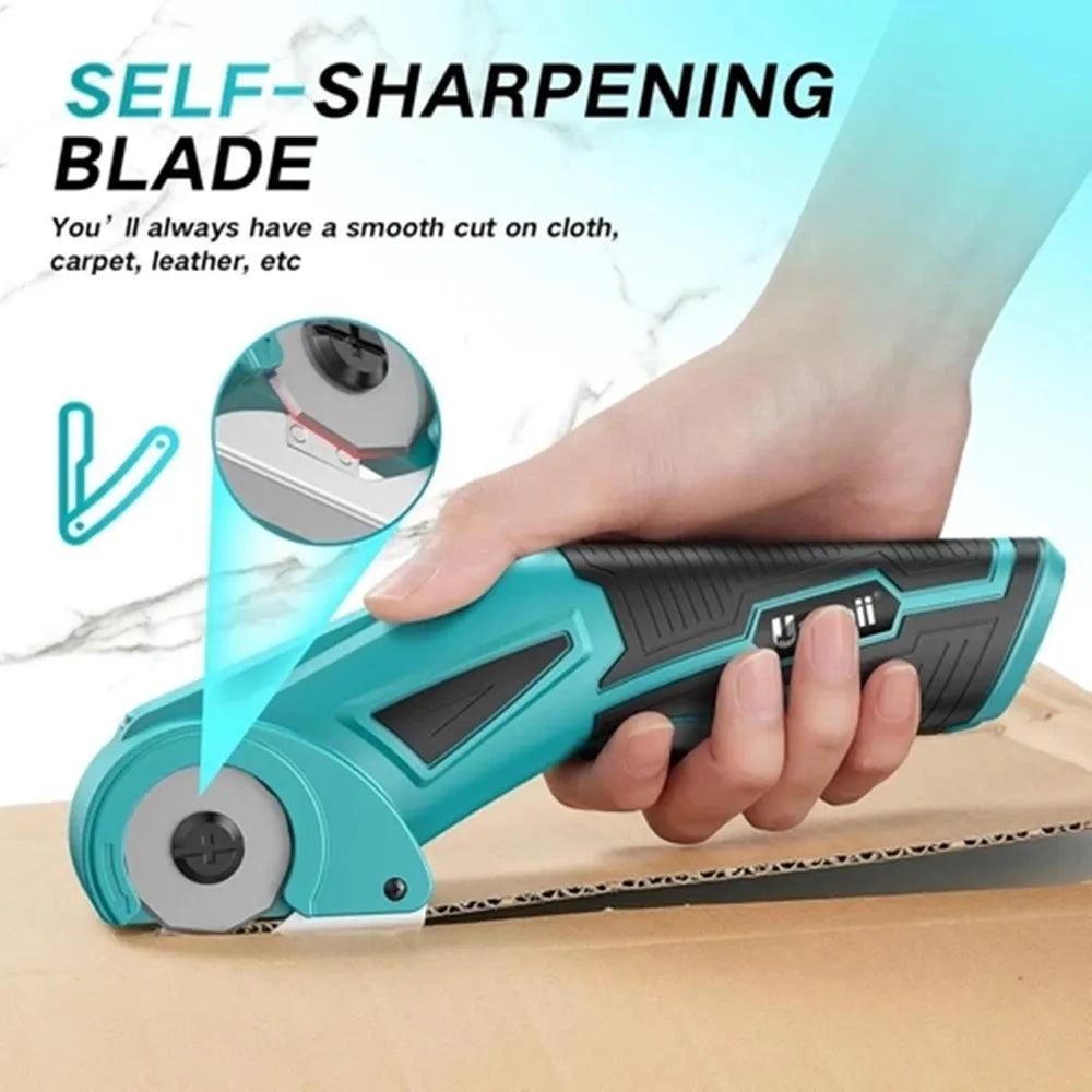 Hignconcerned Cordless Scissors Rotary Cutter Cardboard