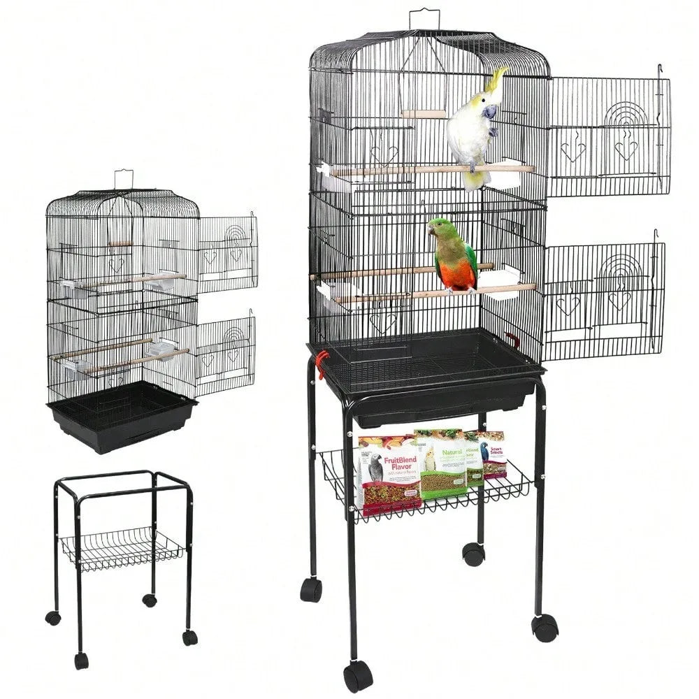 59 Inch Bird Cage – Safe and Spacious Design