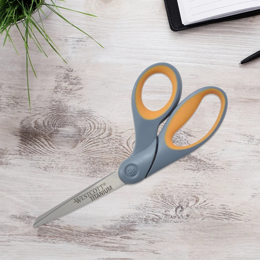 DUTRIEUX Titanium Bonded Scissors Bent Soft Grip Handles