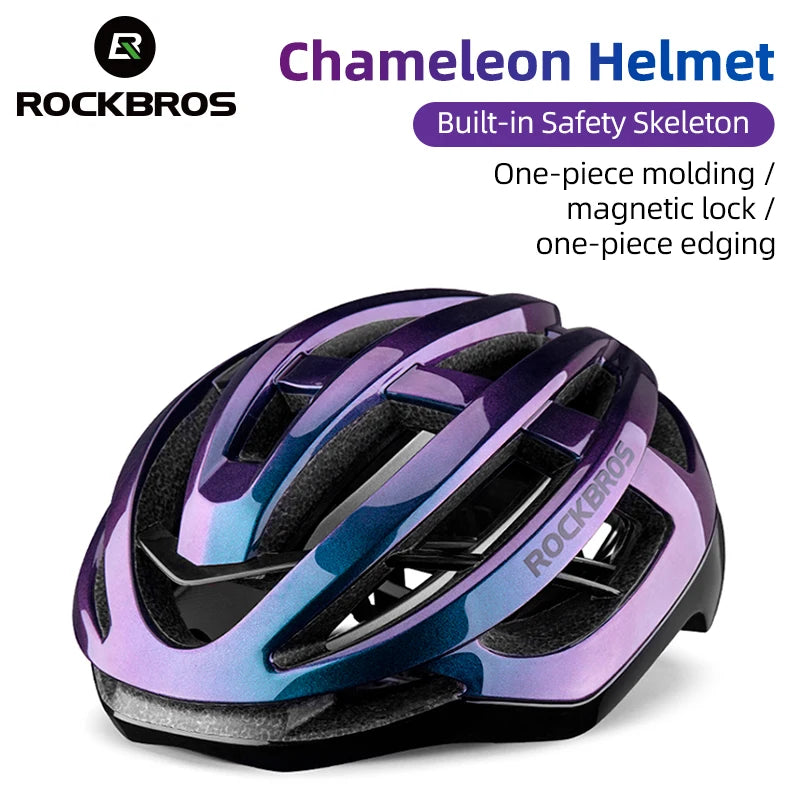 ROCKBROS Breathable Ultralight Bicycle Helmet Molded