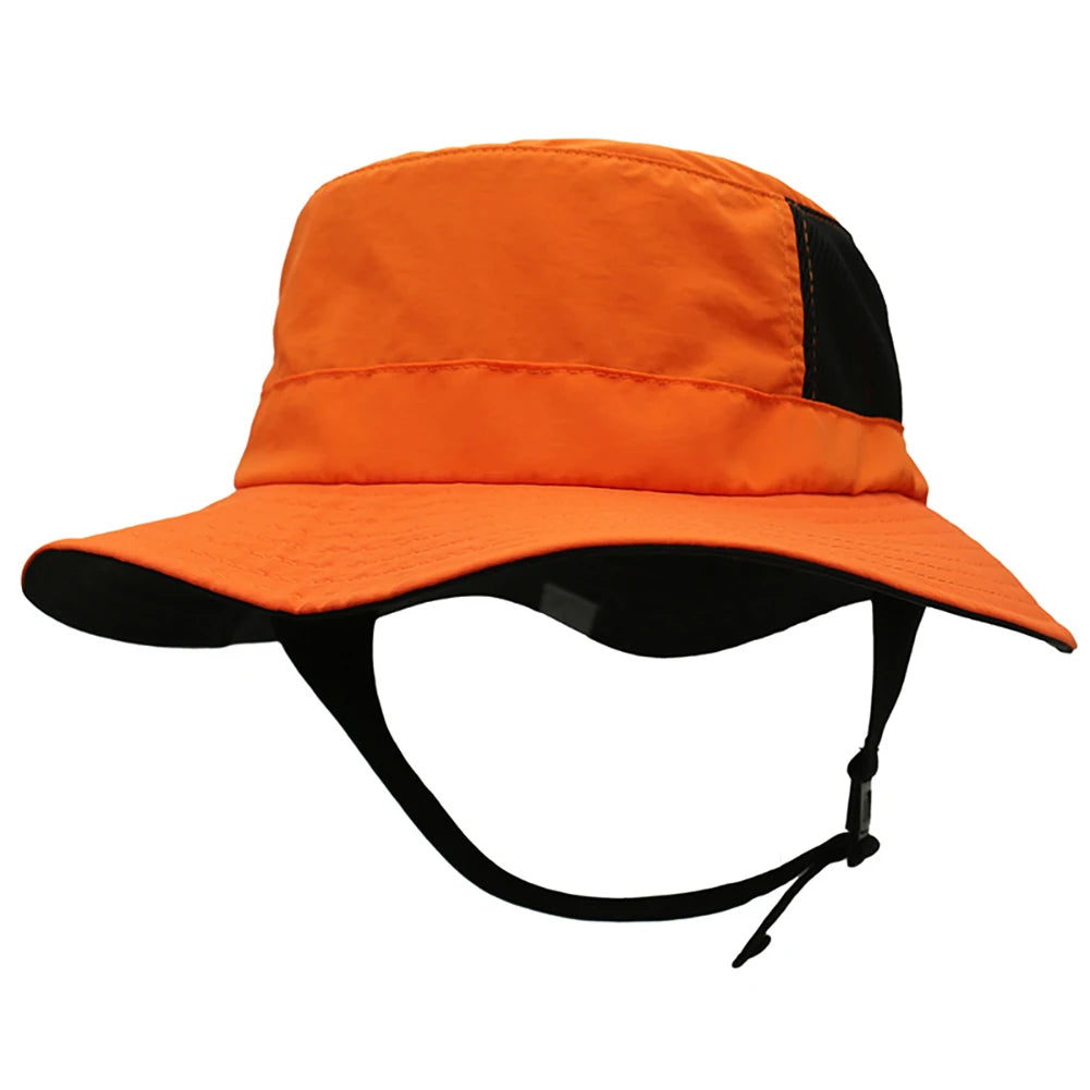CN Beach Surf Cap Adjustable Breathable Sun Hat for Outdoor