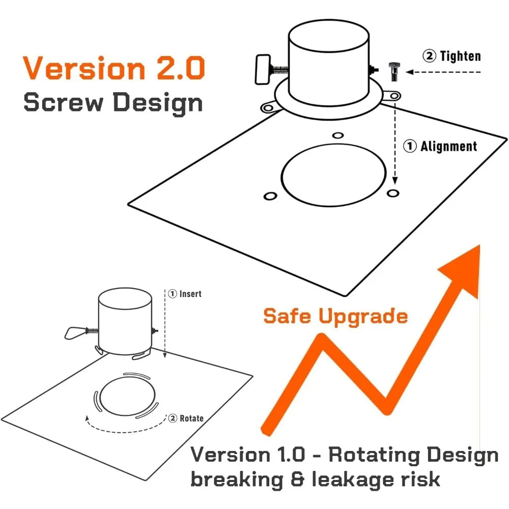 Titanium Portable Folding Stove For Camping Backpacking