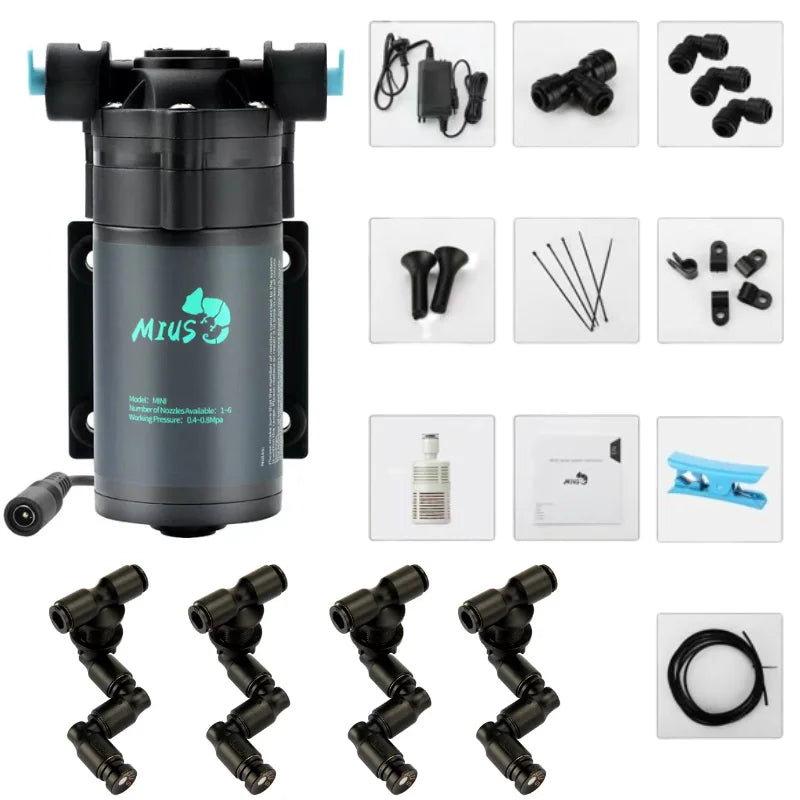 Hign Concerned Reptile Fogger Silent Pump Misting System