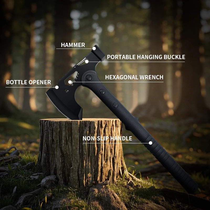 Multifunctional Outdoor Camping Axe Portable Survival Tool